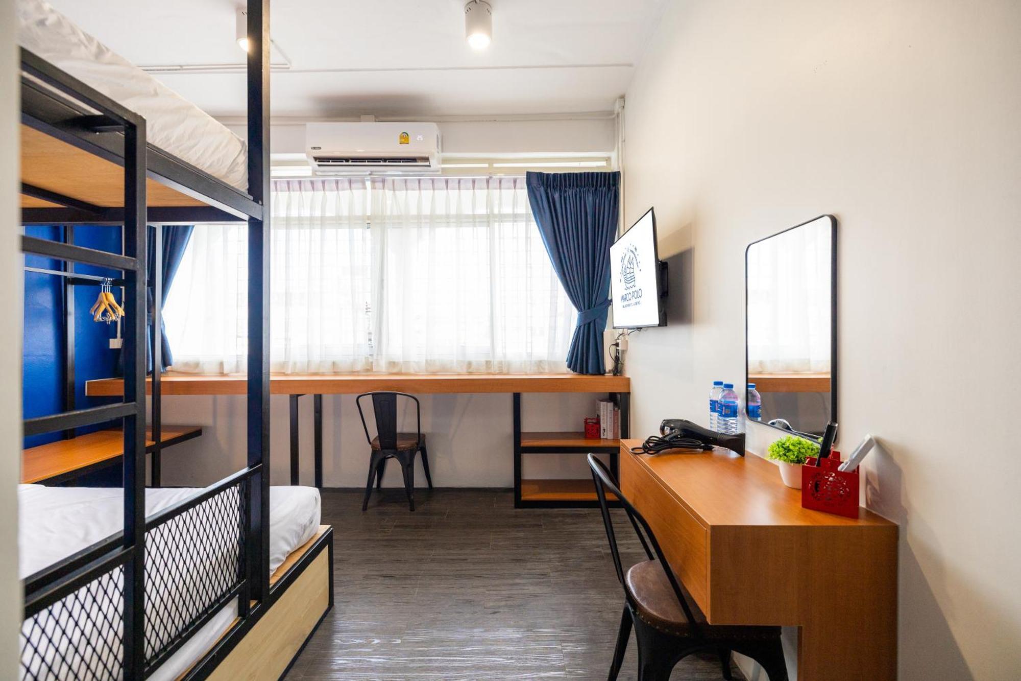 Marco Polo Phuket Poshtel & Bistroホステル 部屋 写真